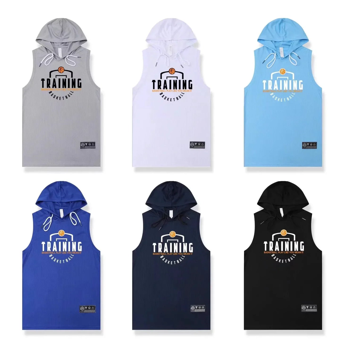 Hooded Basketball Vest